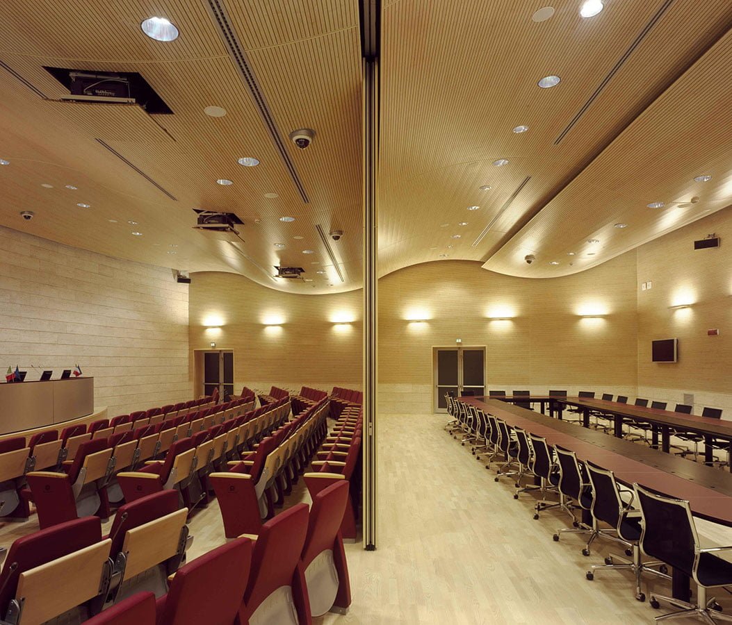 genesis installation auditorium