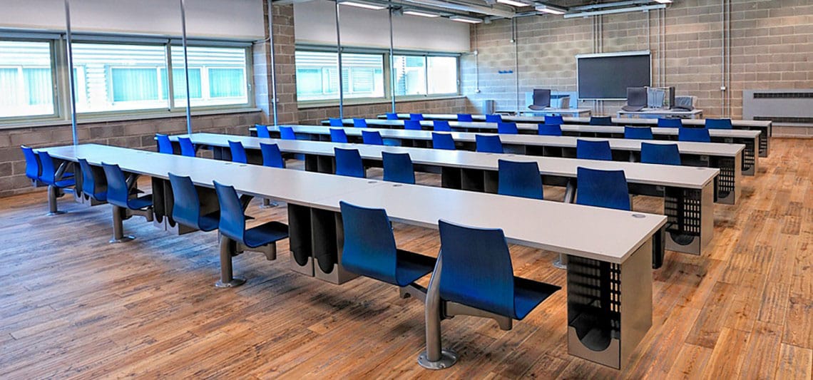 aménagement salle lecture