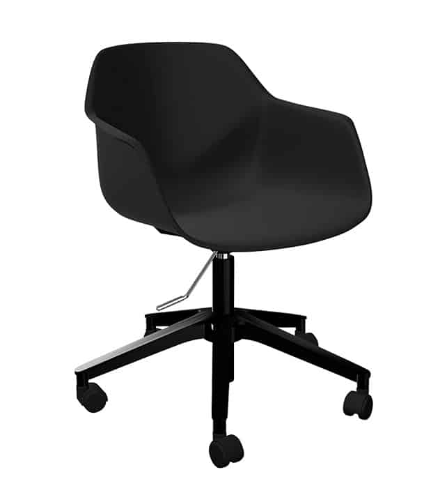 chaise roulettes