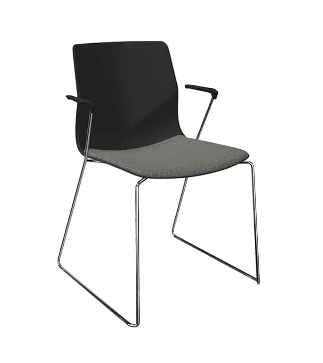 chaise luge accoudoirs