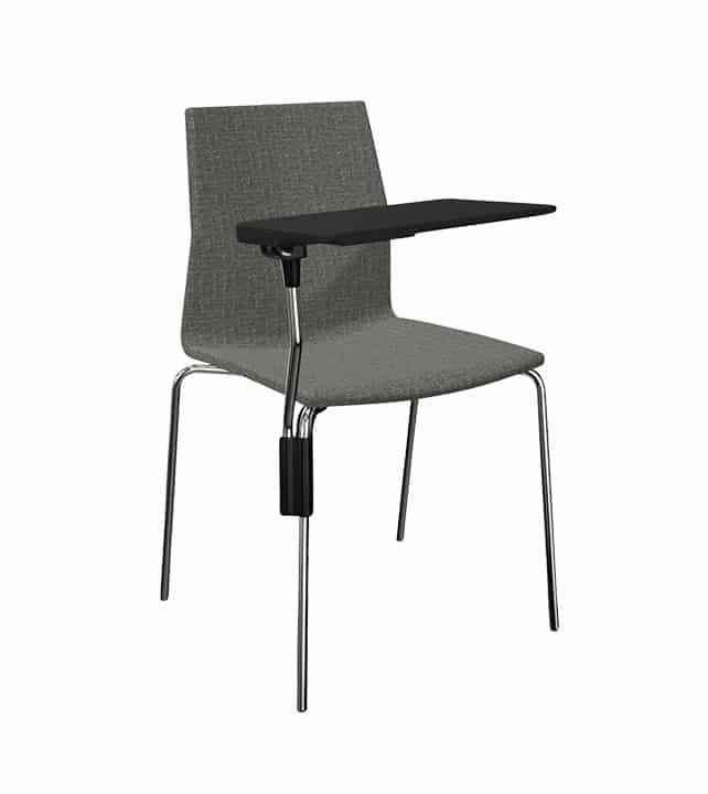 chaise tablette tissus
