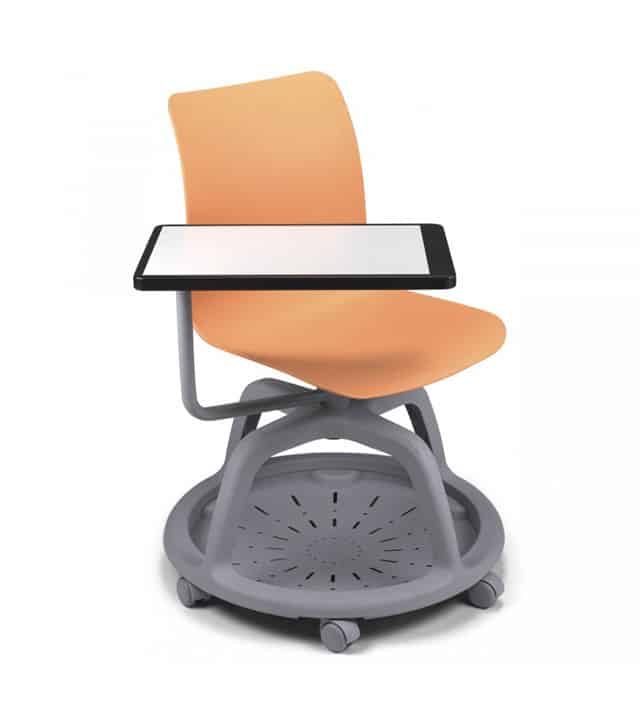Chaise mobile tablette