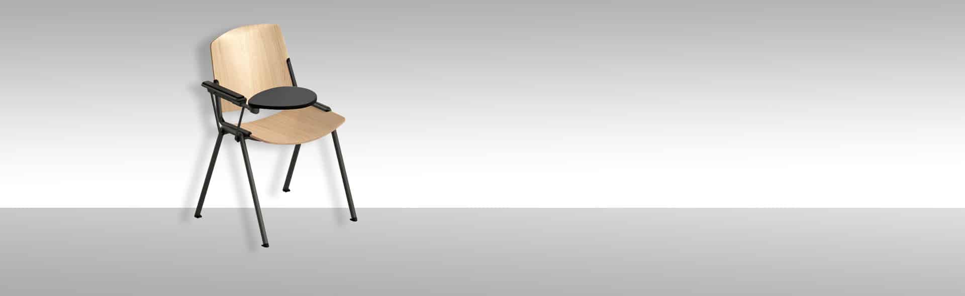 chaise avec tablette